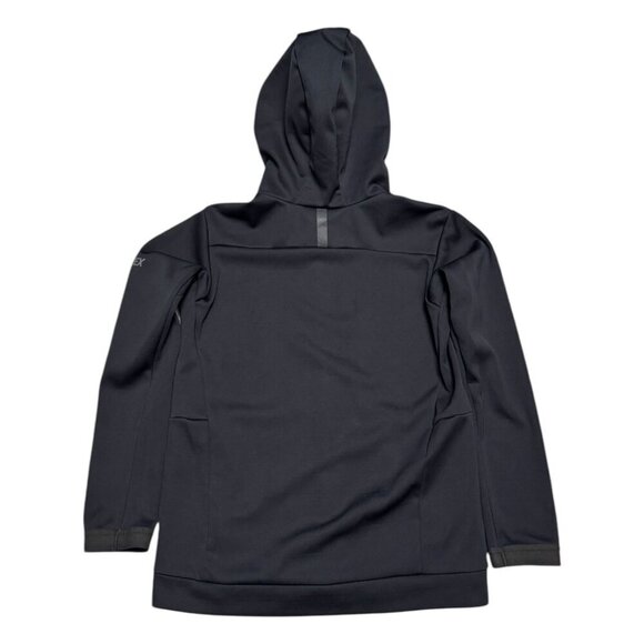 ADIDAS TERREX Shell Waterproof Shacket Outdoor Hiking Black Jacket Womens Medium - Picture 3 of 7